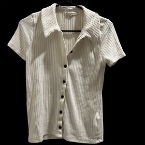 Madewell White Blouse Size XS